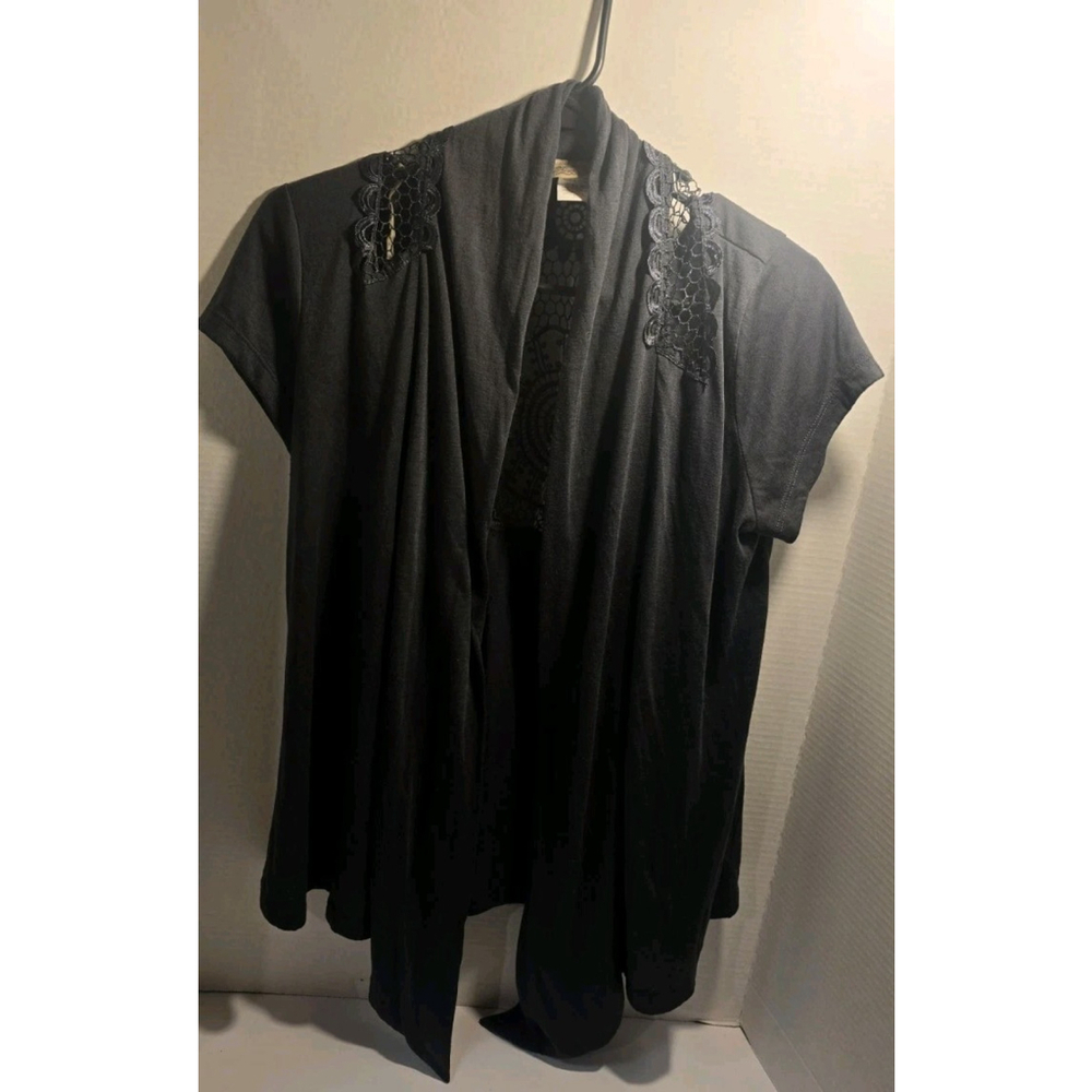 Women's Ever Blue Size Large Cardigan Gray